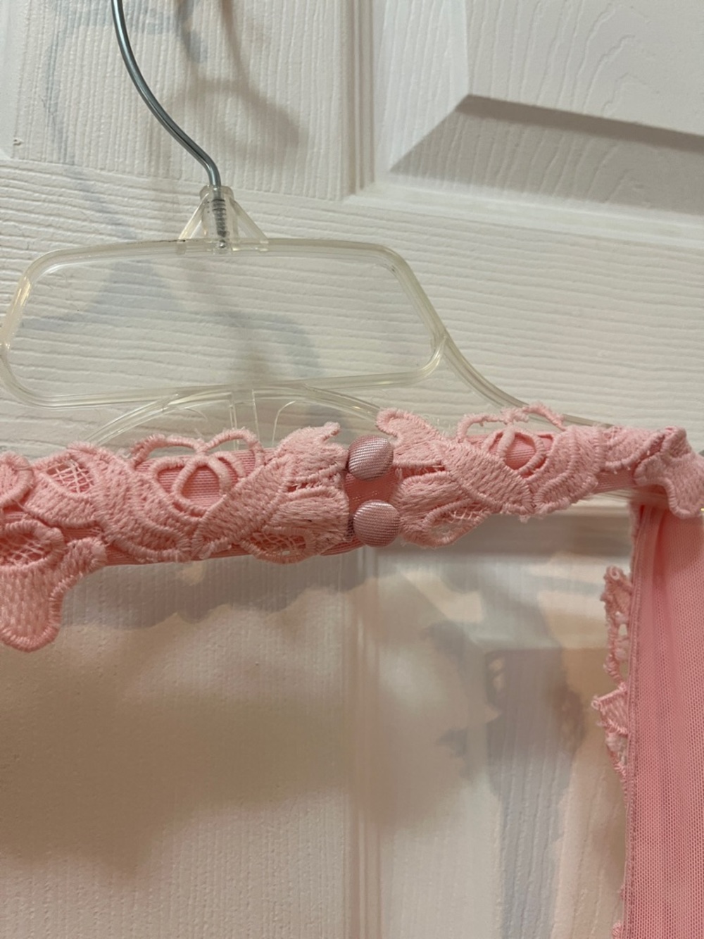 NWT Anthropologie BHLDN pink lace mini dress - STUNNING - Picture 10 of 15